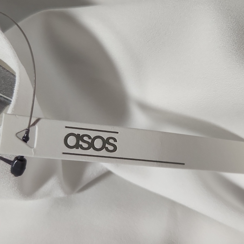 ASOS ELEGANT White Women's Top Size 14. - Picture 10 of 10